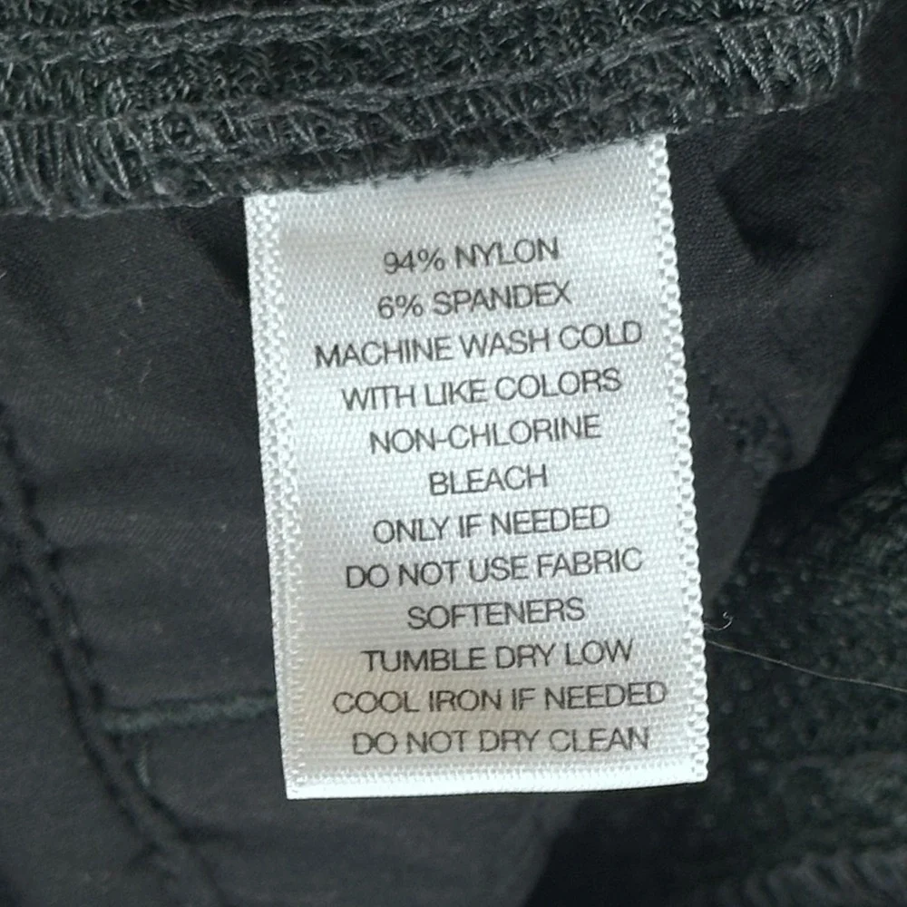 Eastern‎ Mountain Sports Cargo Pants Women 4-R Black Compass Convertible Outdoor
